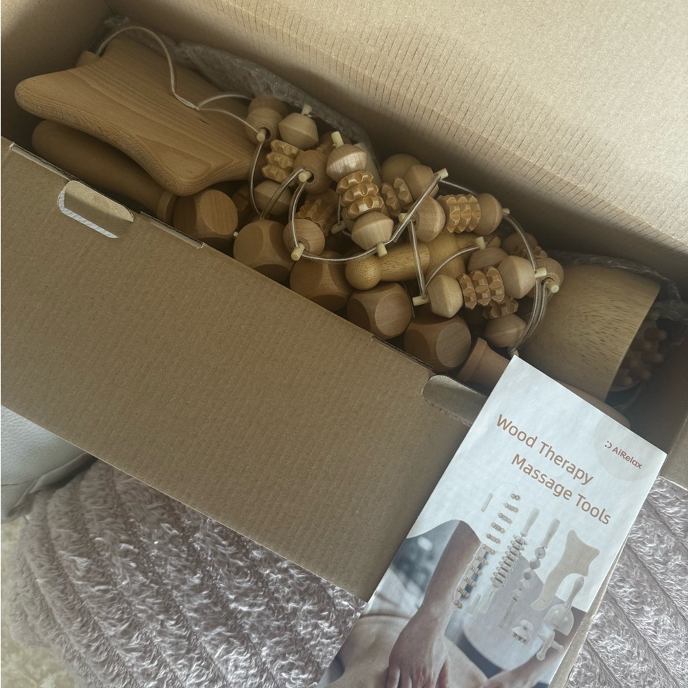 Wood Therapy Massage Tools Set